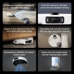 جارو رباتیک هوشمند شیائومی مدل Xiaomi Robot Vacuum 5 Pro - Image 11